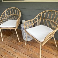 Brand New Home Goods Patio Chairs Set of 2