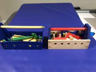Toy toolboxes