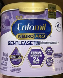 Enfamil Neuropro Gentlease Formula 19oz 