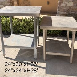 Stainless Steel Work Table with Undershelf