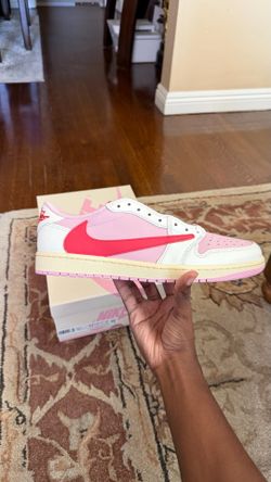 AIR JORDAN 1 TRAVIS SCOTT TROPICAL PINK SZ 11