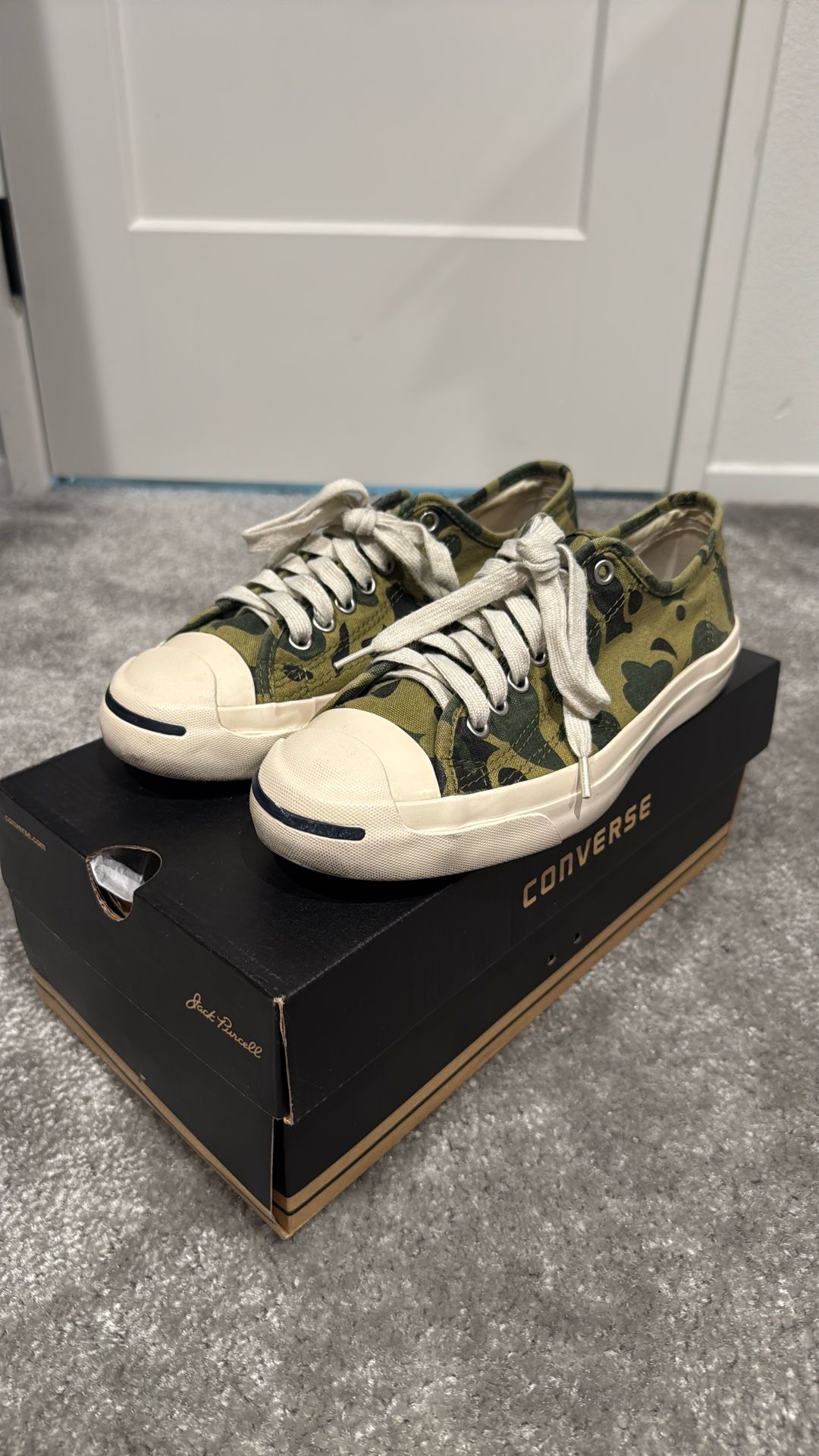 Converse Jack Purcels Size 8M