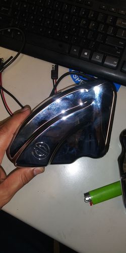 Harley chrome brake covers
