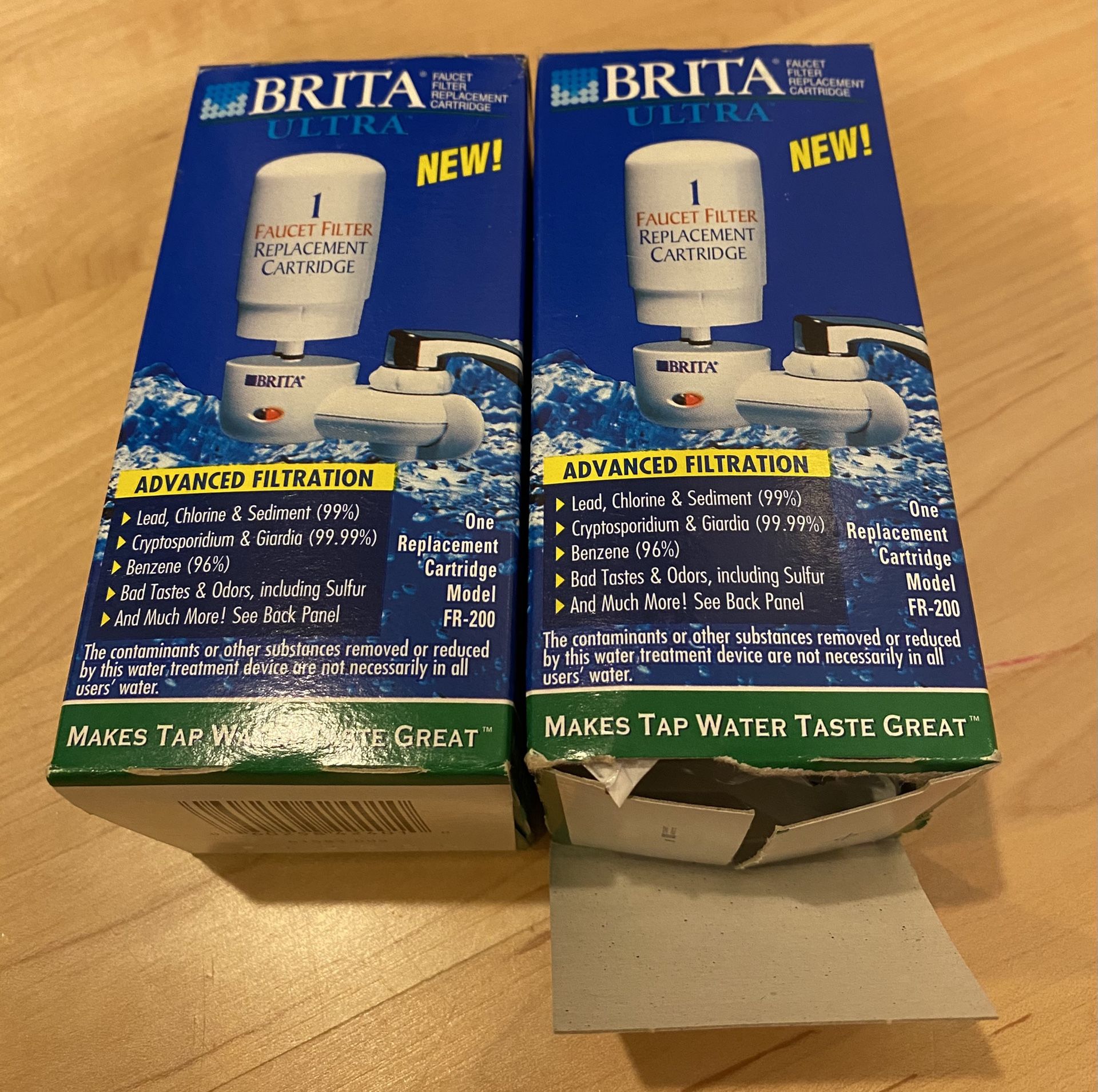 Brita ultra faucet filter replacement cartridge - 3 packages