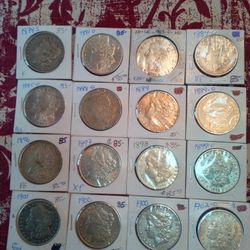 Under Melt Silver Dollars $85 Each 