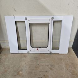 Window Sash Pet Door by Ideal Pet Products