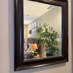2.5’x2.5’ Solid Wood Mirror