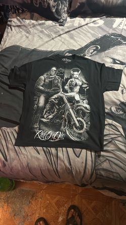Frankenstein and Bride of Frankenstein Ride or Die shirt Xl