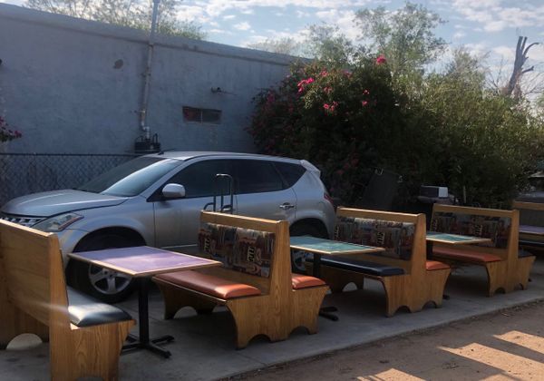 Restaurant booths and table with chairs for Sale in ...