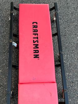 Craftsman Rolling Mechanic's Creeper. Works great