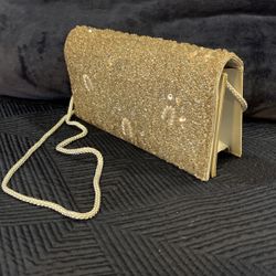 Preston & York Vintage Silver Beaded Clutch $38