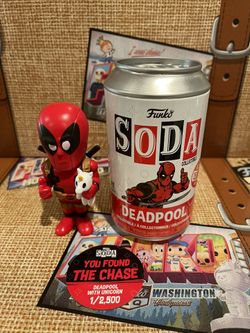 Funko Soda - Deadpool - Chase With Unicorn
