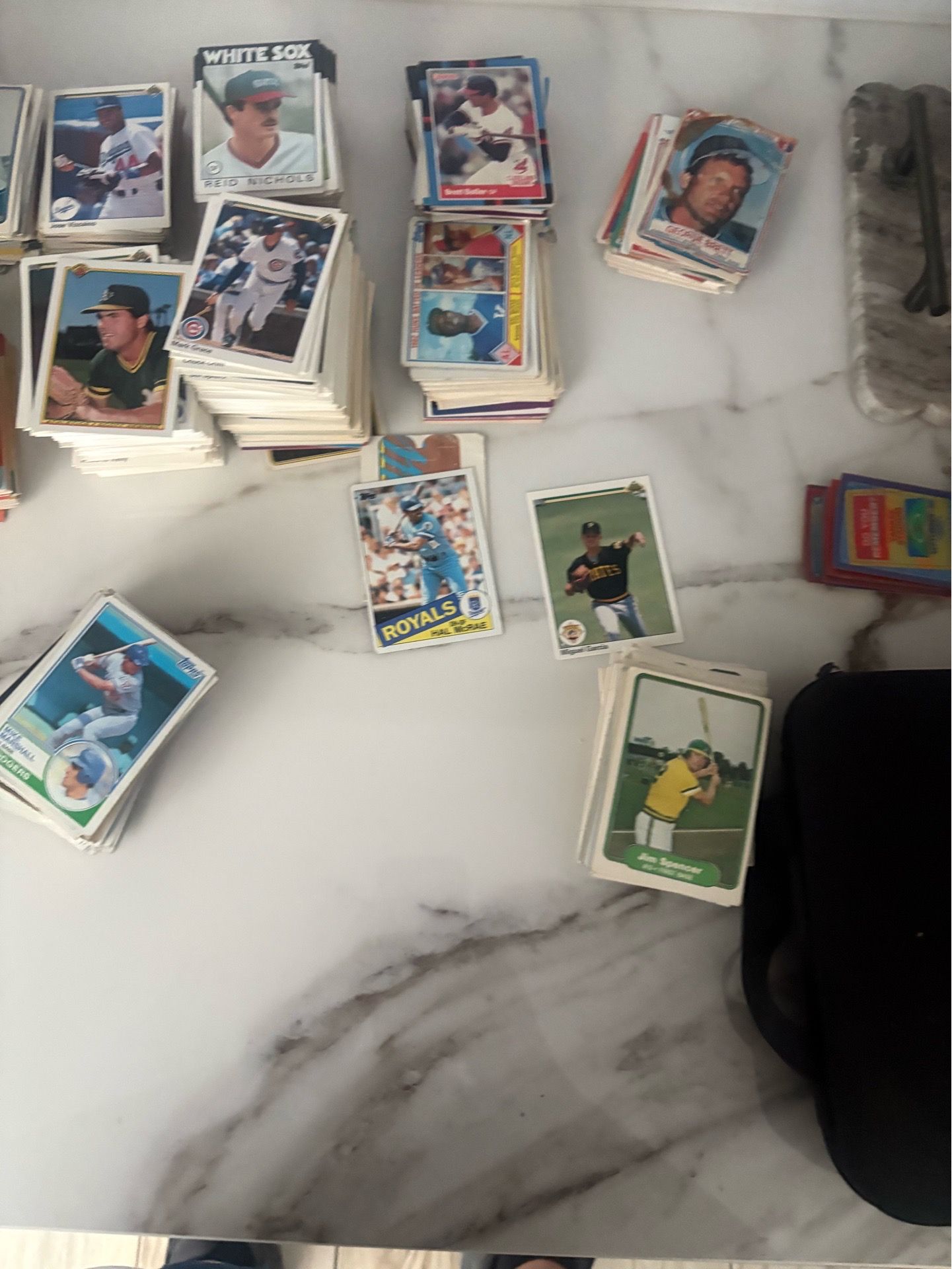Vintage baseball cards