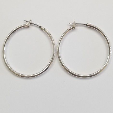 Sterling Silver Hoop Earrings