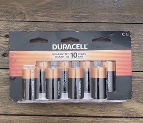 Duracell C Batteries Pack of 8