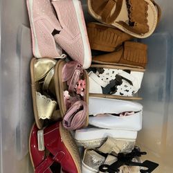 16 Pairs Baby Girls Shoes Newborn-3C