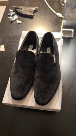 NEW Steve Madden LAIGHT Velvet Smoking Loafers Size 9.5 – Black – Brand New in Box
