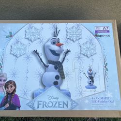 Brand New Disney Frozen Olaf Christmas animatronic