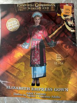 Elizabeth Empress Gown Japanese Gown Costume 