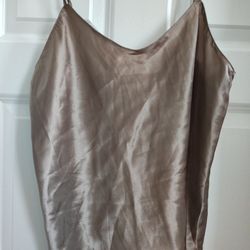 Gold Vanity Fair Camisole With Adjustable Straps Size 34