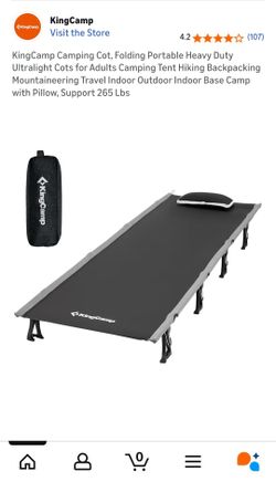 KingCamp Camping Cot