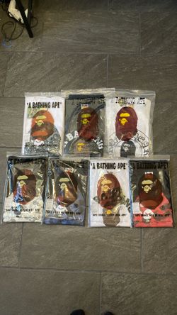 BAPE Shirts(bulk and singles)