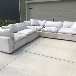 5-Piece Modular American Signature Sectional Couch