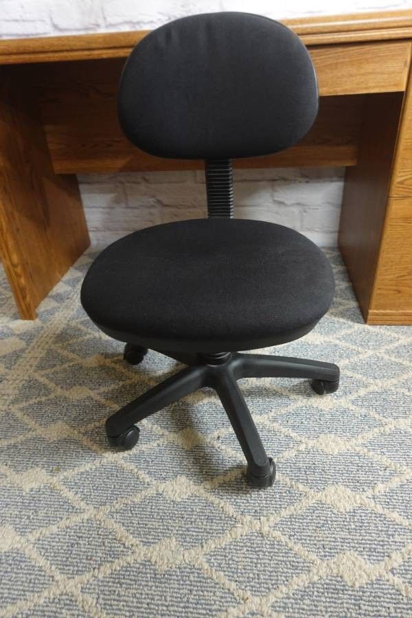 Wood Office Desk and Chair Set - Delivered