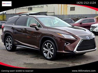 2018 Lexus RX 450hL