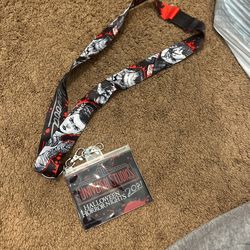 2021 Halloween Horror Nights Lanyard