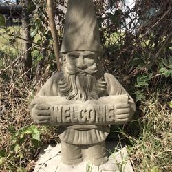 🔥Big 22 Inch Lucky Welcome Gnome 