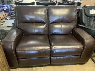 Genuine Leather Sofa $559