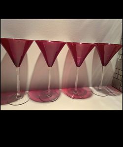 Martini Glasses Set 4