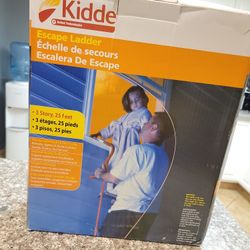 Kidde 25 ft. Fire Escape Ladder 3-Story Emergency Safety Anti Slip Light Weight