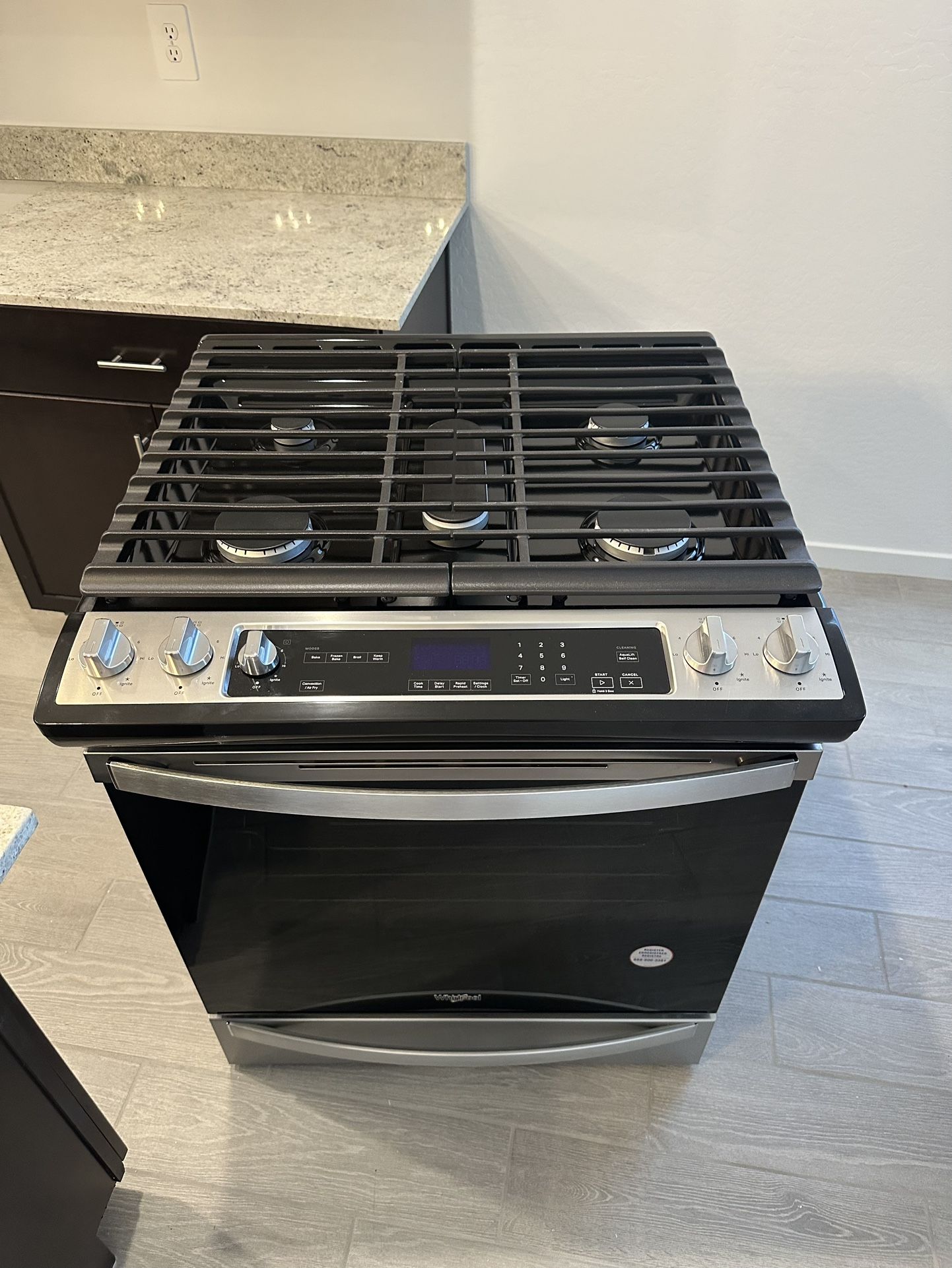 Brand New Whirlpool Stainless Steel Gas Range