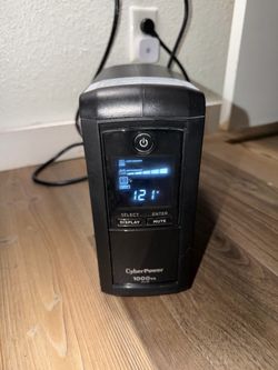 CyberPower 1000VA AVR UPS Battery Backup