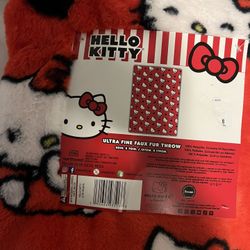 Valentines Hello Kitty Blanket