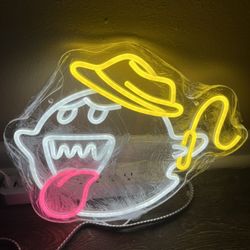  Cowboy Boo Neon Sign