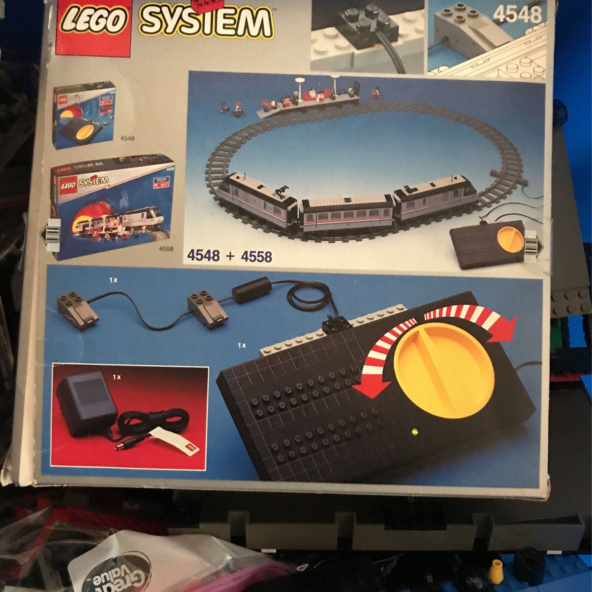 Rare Lego 4548 Train system 