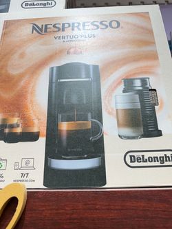 Nespresso Vertuo Plus & Aeroccino3 by De'Longhi
