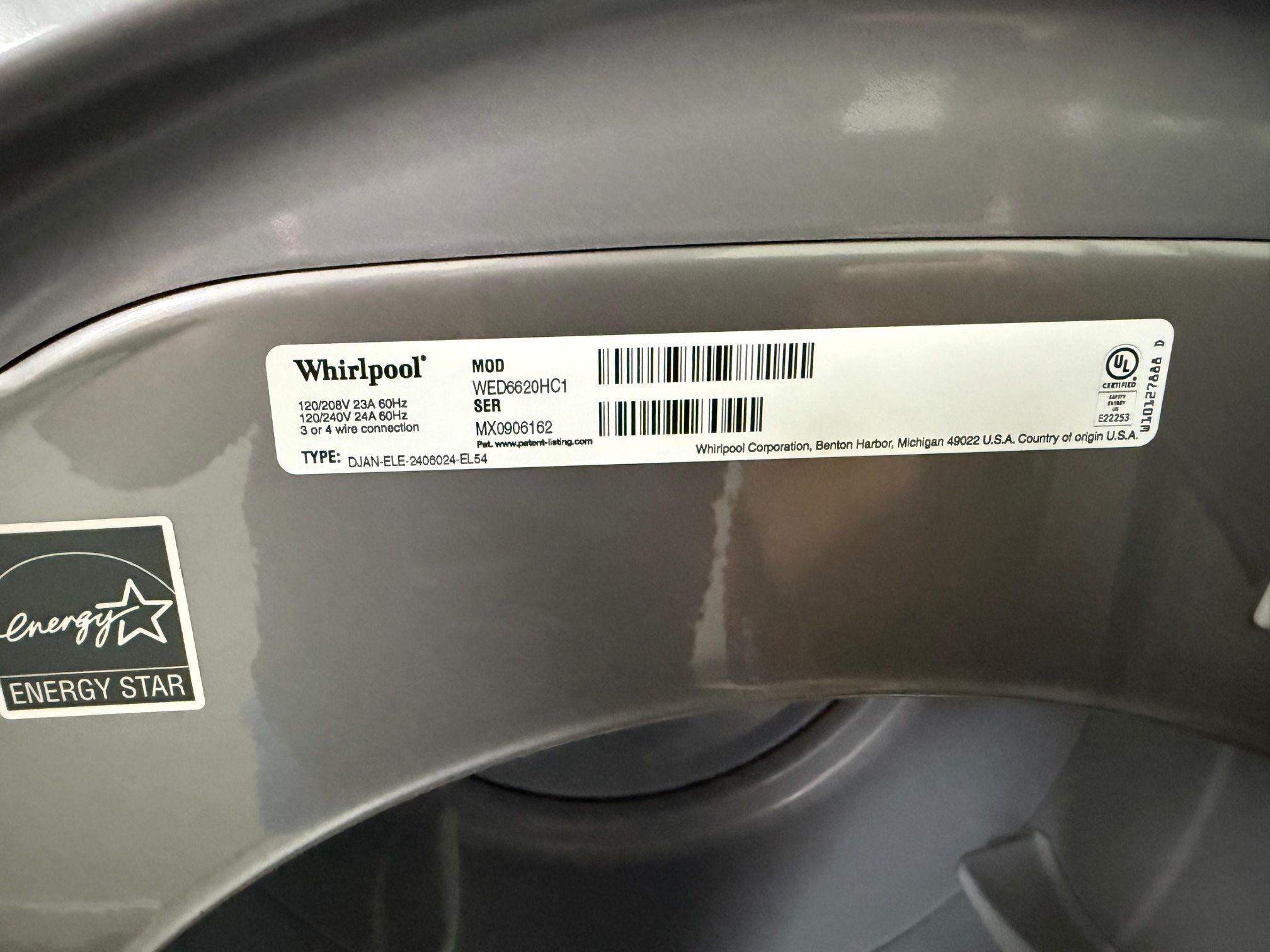 Whirpool Set Washer And Dryer