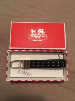 Price Reduced Coach key chain
