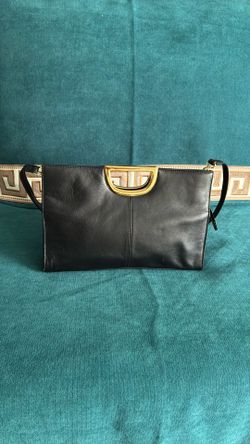 Giani Bernini black leather