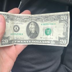1977 20$ Billl