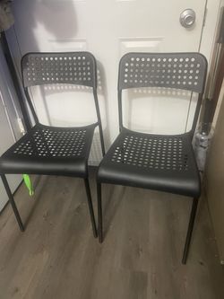 2 Chairs.    