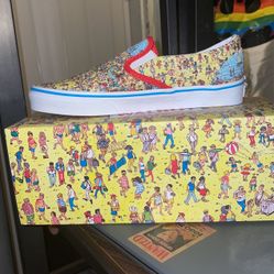 Where’s Waldo Limited Edition Vans