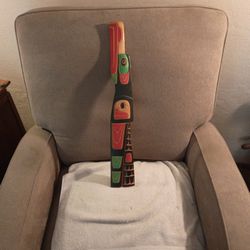 Hand Carved Native American Raven. 
