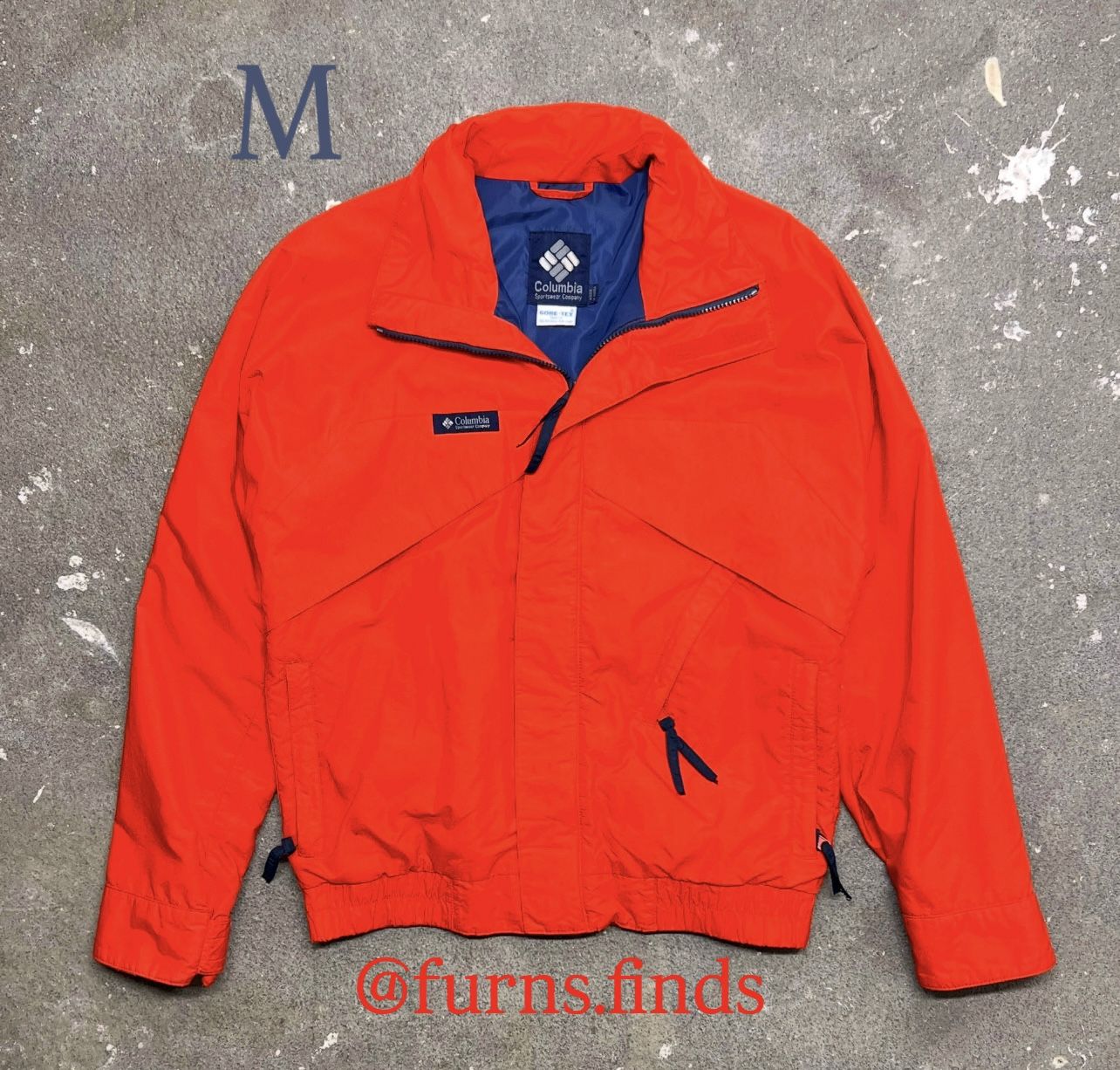 1990 Columbia Infrared Gore-Tex Windbreaker