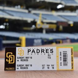 SUNDAY: Rockies @ Padres