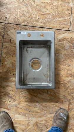 Stainless Steel Prep Sink